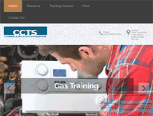 Tablet Screenshot of cctrainingservices.com